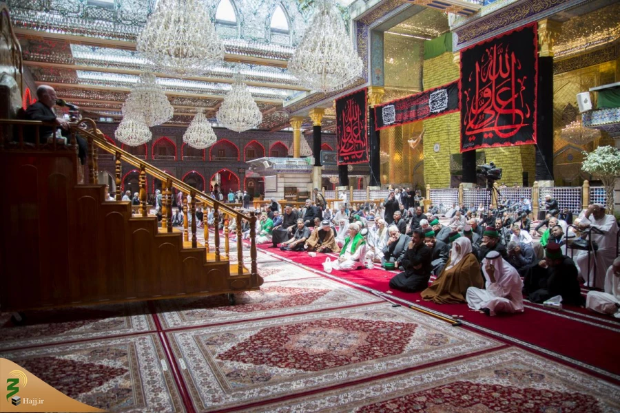 مراسم شب قدر و شهادت امیرالمومنین (ع) در حرم قمر بنی هاشم (ع) برگزار شد+تصاویر  3