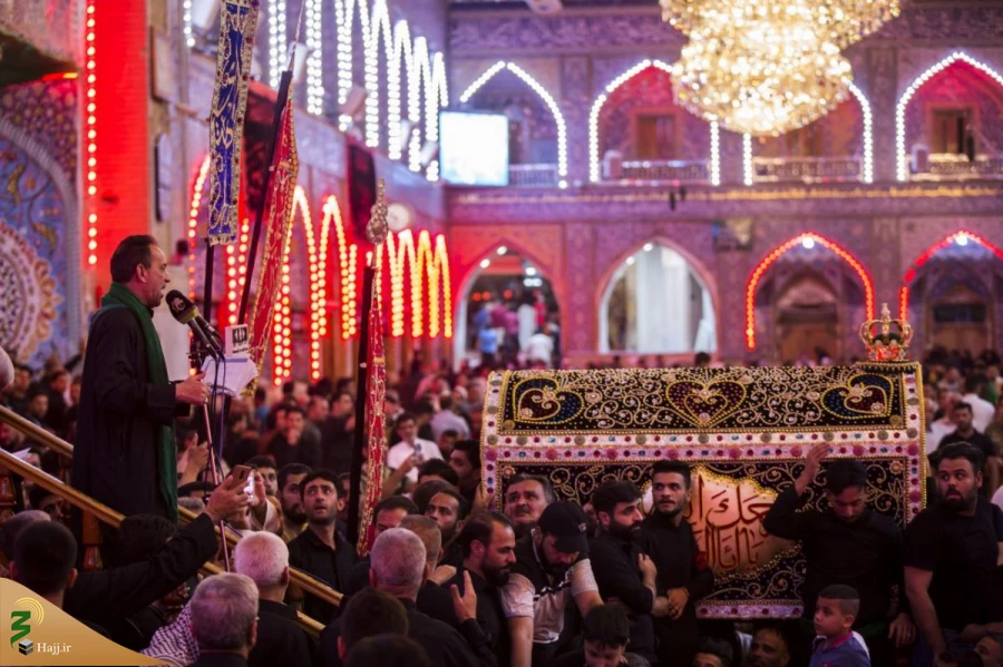 مراسم شب قدر و شهادت امیرالمومنین (ع) در حرم قمر بنی هاشم (ع) برگزار شد+تصاویر  8