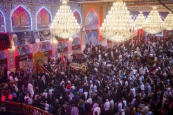 مراسم شب قدر و شهادت امیرالمومنین (ع) در حرم قمر بنی هاشم (ع) برگزار شد+تصاویر  18