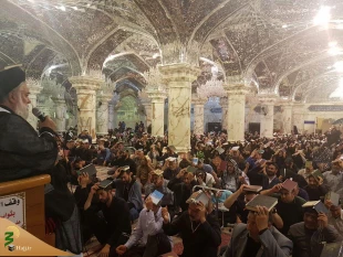 احیا سومین شب از لیالی قدر در صحن حضرت زهرا (س) + تصاویر 2