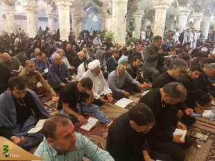 احیا سومین شب از لیالی قدر در صحن حضرت زهرا (س) + تصاویر 3