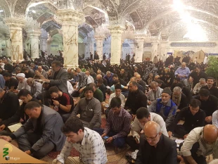 احیا سومین شب از لیالی قدر در صحن حضرت زهرا (س) + تصاویر 4