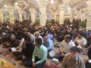احیا سومین شب از لیالی قدر در صحن حضرت زهرا (س) + تصاویر 9