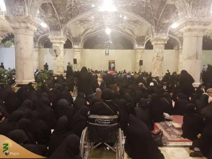 احیا سومین شب از لیالی قدر در صحن حضرت زهرا (س) + تصاویر 10