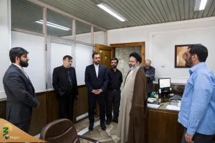 بازدید سرپرست حجاج ایرانی ازمعاونت بین الملل بعثه  2