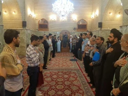 خطیب بعثه رهبری در نجف :
امام حسین (ع) در پیشگاه خداوند مقام عظیمی دارد.
 5