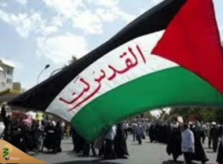 حضور کارگزاران حج و زیارت استان همدان در راهپیمایی روز قدس