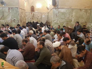 برگزاری مراسم روح بخش دعای کمیل در حرم علوی + تصویر 2