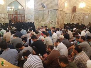 برگزاری مراسم روح بخش دعای کمیل در حرم علوی + تصویر 3