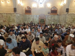 برگزاری مراسم روح بخش دعای کمیل در حرم علوی
