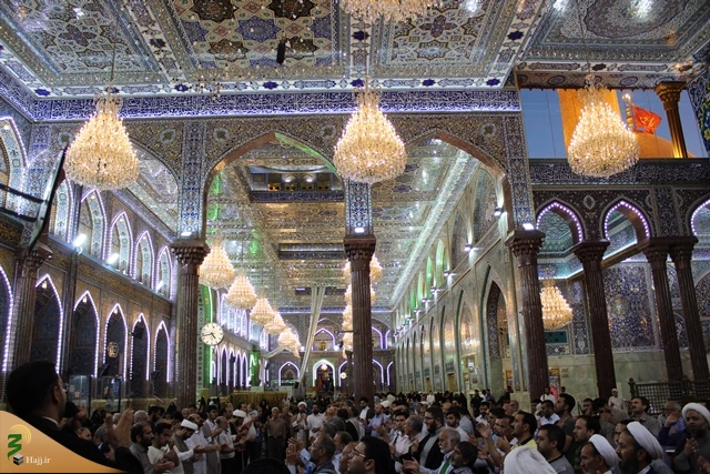روتیتر: خطیب بعثۀ مقام معظم رهبری در کربلا:تیتر: همراهی با ظالمان از مصادیق ظلم است  2
