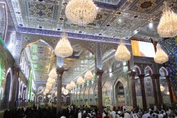 روتیتر: خطیب بعثۀ مقام معظم رهبری در کربلا:تیتر: همراهی با ظالمان از مصادیق ظلم است  5