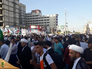 راهپیمایی روز قدس در نجف اشرف + تصاویر 8