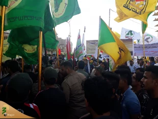 راهپیمایی روز قدس در نجف اشرف + تصاویر 10
