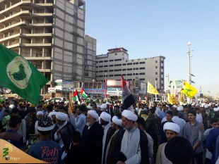 راهپیمایی روز قدس در نجف اشرف + تصاویر 13