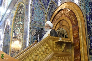 روتیتر: خطیب بعثۀ رهبری در کربلا تأکید کرد:تیتر: ضرورت وحدت و دوستی بین مسلمانان
 2