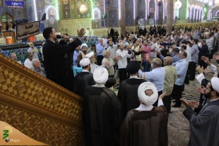 روتیر: خطیب بعثۀ مقام معظم رهبری درکربلا:تیتر: اسلام مکتب عقل و عاطفه است
 2