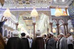 روتیر: خطیب بعثۀ مقام معظم رهبری درکربلا:تیتر: اسلام مکتب عقل و عاطفه است
 4
