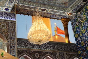 روتیر: خطیب بعثۀ مقام معظم رهبری درکربلا:تیتر: اسلام مکتب عقل و عاطفه است
 5