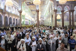 روتیر: خطیب بعثۀ مقام معظم رهبری درکربلا:تیتر: اسلام مکتب عقل و عاطفه است
 8