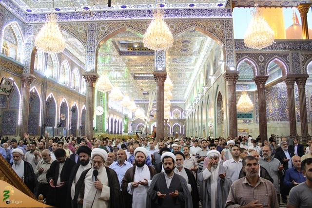 روتیر: خطیب بعثۀ مقام معظم رهبری درکربلا:تیتر: اسلام مکتب عقل و عاطفه است
 9