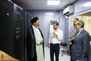 بازدید سرپرست حجاج ایرانی ازمعاونت توسعه مدیریت ومنابع بعثه  3