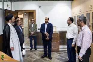 بازدید سرپرست حجاج ایرانی ازمعاونت توسعه مدیریت ومنابع بعثه  6
