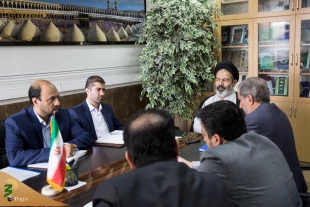 بازدید سرپرست حجاج ایرانی ازمعاونت توسعه مدیریت ومنابع بعثه  9
