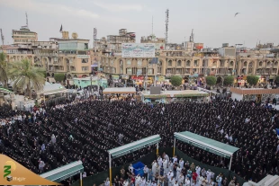 نماز عید فطر کربلای معلی + فیلم 5