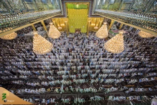 نماز عید فطر کربلای معلی + فیلم 10