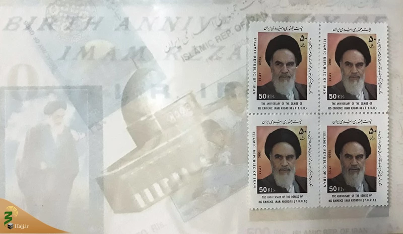 نمایشگاه کتاب، تمبرو تصاویرامام‌خمینی (ره) در کتابخانۀ مرکزی آستان قدس رضوی + عکس 15