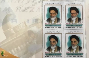نمایشگاه کتاب، تمبرو تصاویرامام‌خمینی (ره) در کتابخانۀ مرکزی آستان قدس رضوی + عکس 17
