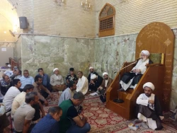 خطیب بعثه رهبری در نجف:
انسان های منصف؛ شیفته شخصیت والای امیرالمومنین (ع) هستند.
 2