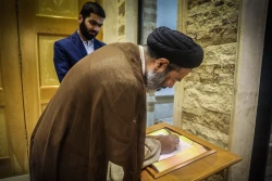 دیدار حجت الاسلام والمسلمین نواب نماینده ولی‌فقیه در امور حج با مراجع تقلید  5