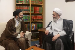 دیدار حجت الاسلام والمسلمین نواب نماینده ولی‌فقیه در امور حج با مراجع تقلید  9