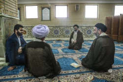 دیدار حجت الاسلام والمسلمین نواب نماینده ولی‌فقیه در امور حج با مراجع تقلید  16