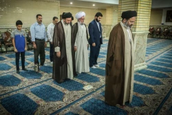 دیدار حجت الاسلام والمسلمین نواب نماینده ولی‌فقیه در امور حج با مراجع تقلید  18