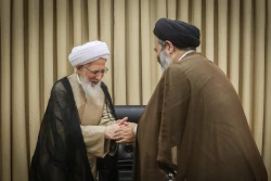 دیدار حجت الاسلام والمسلمین نواب نماینده ولی‌فقیه در امور حج با مراجع تقلید  3