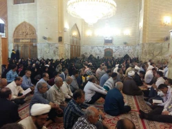 خطیب بعثه رهبری در نجف:
حضور در حرم علوی یک نفحه رحمانی و نسیمی الهی است.
 7