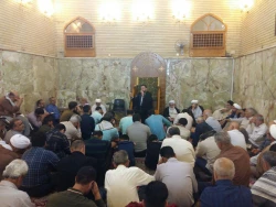 خطیب بعثه رهبری در نجف:
حضور در حرم علوی یک نفحه رحمانی و نسیمی الهی است.
 8
