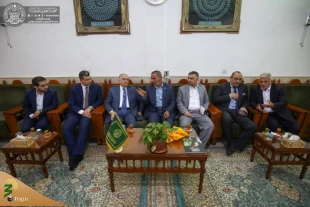وزیر امور خارجه عراق در ضیافت آستان علوی 4