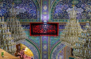 حرم امام حسین(ع) در سالروز تخریب قبور ائمه بقیع سیاهپوش شد+ تصاویر 5
