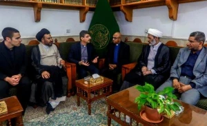 یک هیئت مسیحی به زیارت حرم امیرالمومنین(ع) مشرف شد