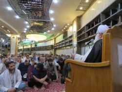 سخنران بعثه مقام معظم رهبری درکربلا:  

نذر باعث فضل وارادت به اهل بیت عصمت وطهارت (ع) می شود+فیلم 5