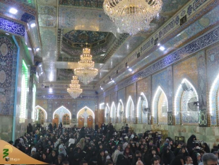 مراسم پرفیض دعای کمیل با حضور زائران در خیمه گاه حسینی برگزار شد 4