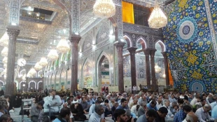 سخنران بعثه مقام معظم رهبری درکربلا: 

حجاب وعفّاف باعث استحکام درخانواده وجامعه می شود 6