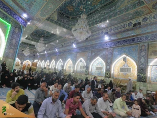 ندای لبیک یا حسین (ع) فضای خیمه گاه حسینی را عطرآگین کرد 5