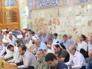 ندای لبیک یا حسین (ع) فضای خیمه گاه حسینی را عطرآگین کرد 7