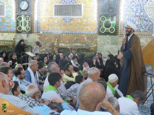روایت گری" واقعه عاشورا "در خیمه‌گاه حسینی برگزار شد. 5