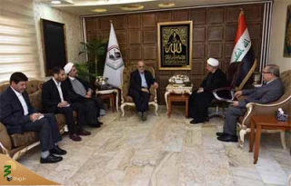 سفیر و رایزن فرهنگی کشورمان با رییس هیأت حج و زیارت عراق دیدار کرد